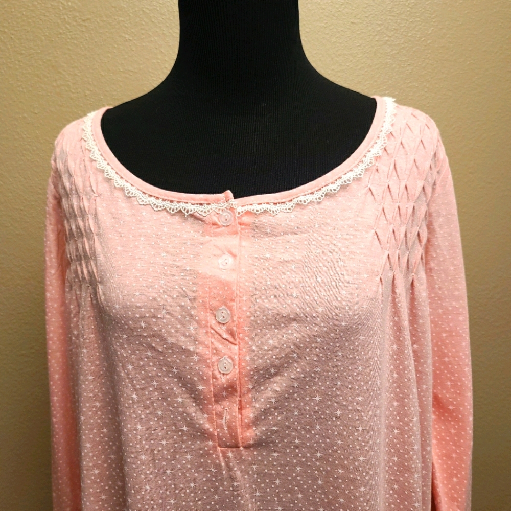 Amanda Paige Peach Nightgown Size S